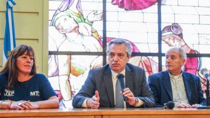 Alberto Fernández se reunió con miembros de la Conferencia Episcopal