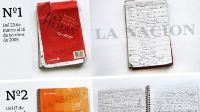 En 8 cuadernos, un chofer vinculado a De Vido anotó las coimas que llevó en 10 años