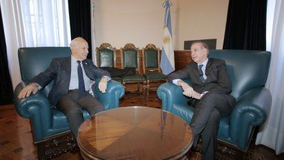 Lavagna se reunió con Pichetto, dio marcha atrás y se reuniría con Schiaretti