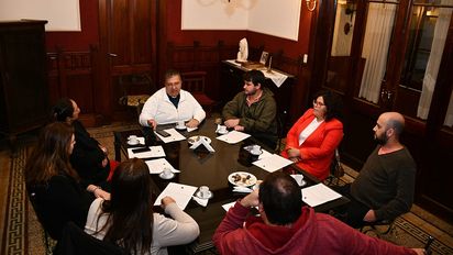 Sampacho: los candidatos se reunieron con Leone y dialogaron sobre la situación actual 