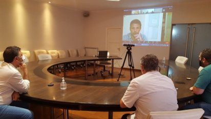 El Municipio  se reunió con miembros del Ministerio de Salud de la Provincia