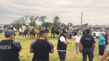 El operativo se desarrolló en el predio de la ex Arenera