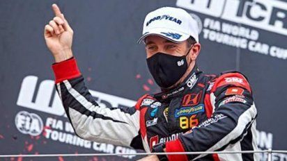 Esteban Guerrieri ganó la primera carrera en Alemania