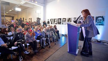 Cristina criticó a Milei: