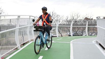 Cuarta estación de bicis públicas en Córdoba, conectada a la ciclovía