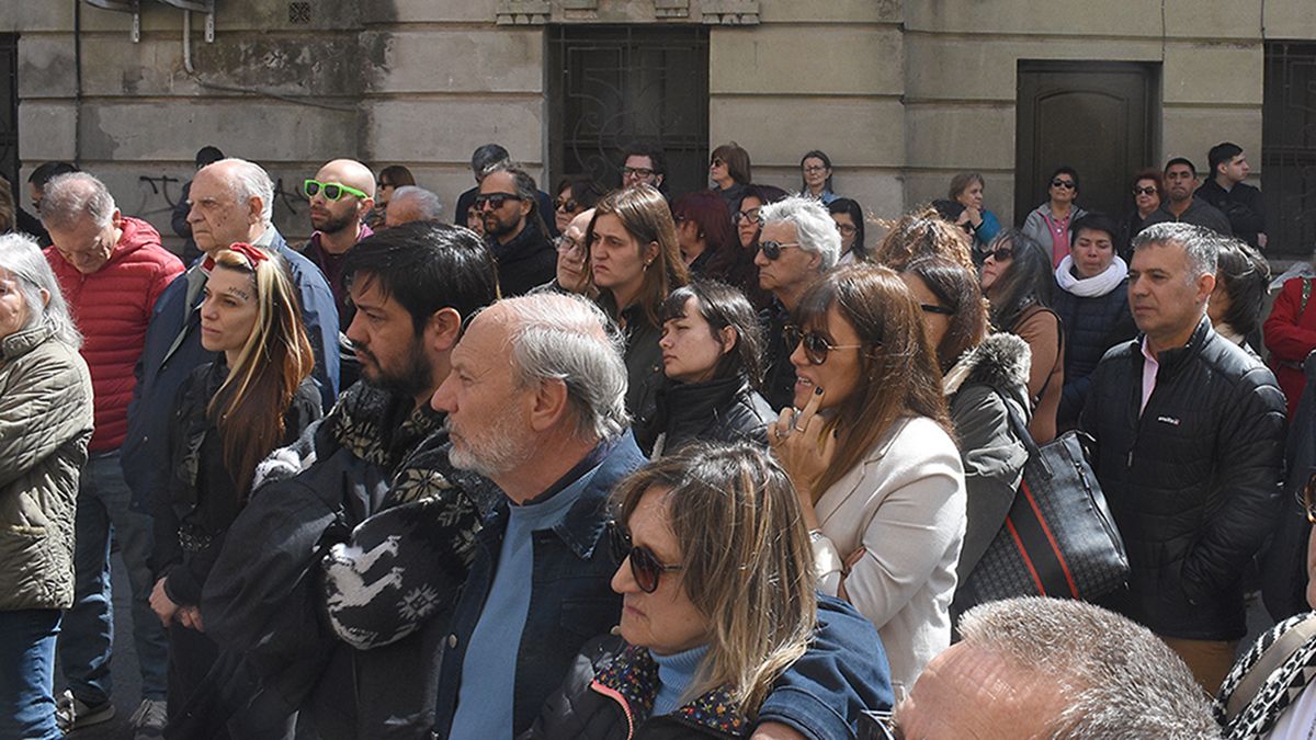 Conmovedor homenaje a Susana Dillon. Foto: Estela Zogbe