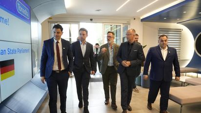 Diputados de Alemania, de visita en Villa María para conocer experiencias de gestión local
