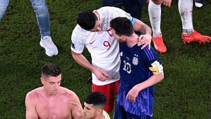 Lewandowski volvió a hablar de Messi:
