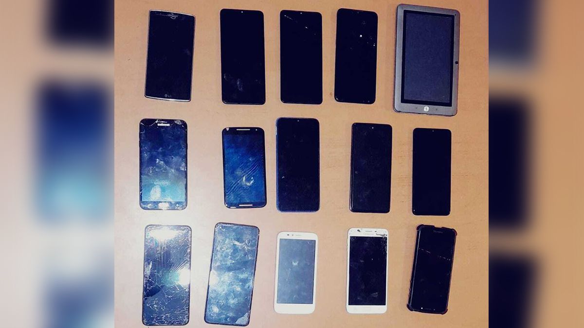 Recuperan 14 celulares y una tablet robados en la vía pública