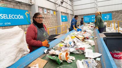 Reciclado: los centros verdes de Córdoba dan empleo a 800 familias