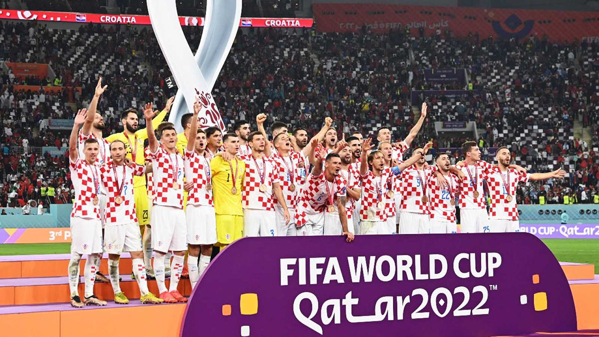 Croacia venció a Marruecos y se quedó con el tercer puesto de la Copa del Mundo