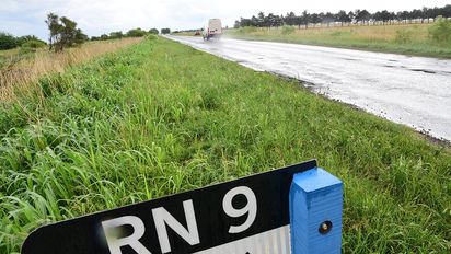 Preocupa el estado de la ruta 9  en el tramo Villa María-Tío Pujio