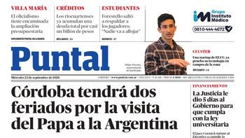 Accedé a la edición digital de Diario Puntal