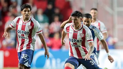 Unión se lo ganó a Cruzeiro de Brasil por 1 a 0 en la última jugada del partido