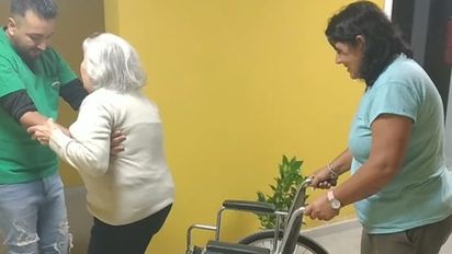 Chazón: el Hogar Weny ya recibe abuelos de toda la zona