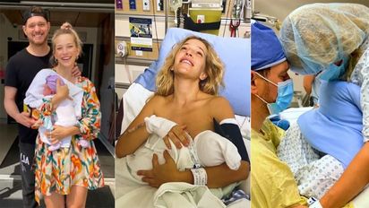 Luisana Lopilato compartió un tierno video del nacimiento de Cielo