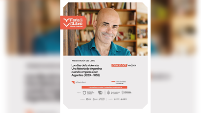 Eduardo Sacheri presentará su nuevo libro en Lotería de Córdoba