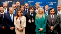 Milei con gobernadores en París pero sin Llaryora.