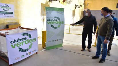 Clubes verdes: aportes por más de 300.000 pesos a 28 entidades
