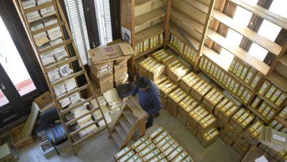 Tras más de 60 años, desalojan el Archivo General de la cúpula del palacio municipal