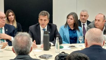 Massa llega a Córdoba para hacer anuncios sobre los biocombustibles