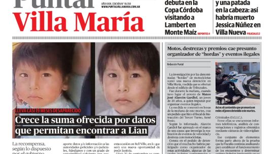 Accedé a la edición digital de Diario Puntal Villa María