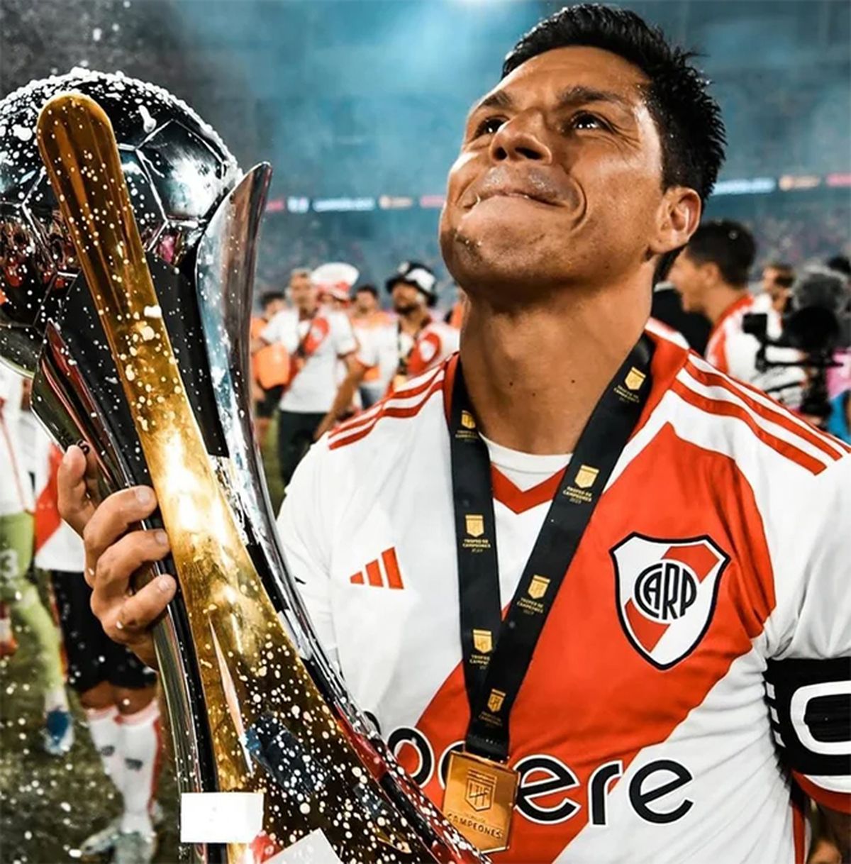 Enzo Pérez y su mensaje para los hinchas de River Plate