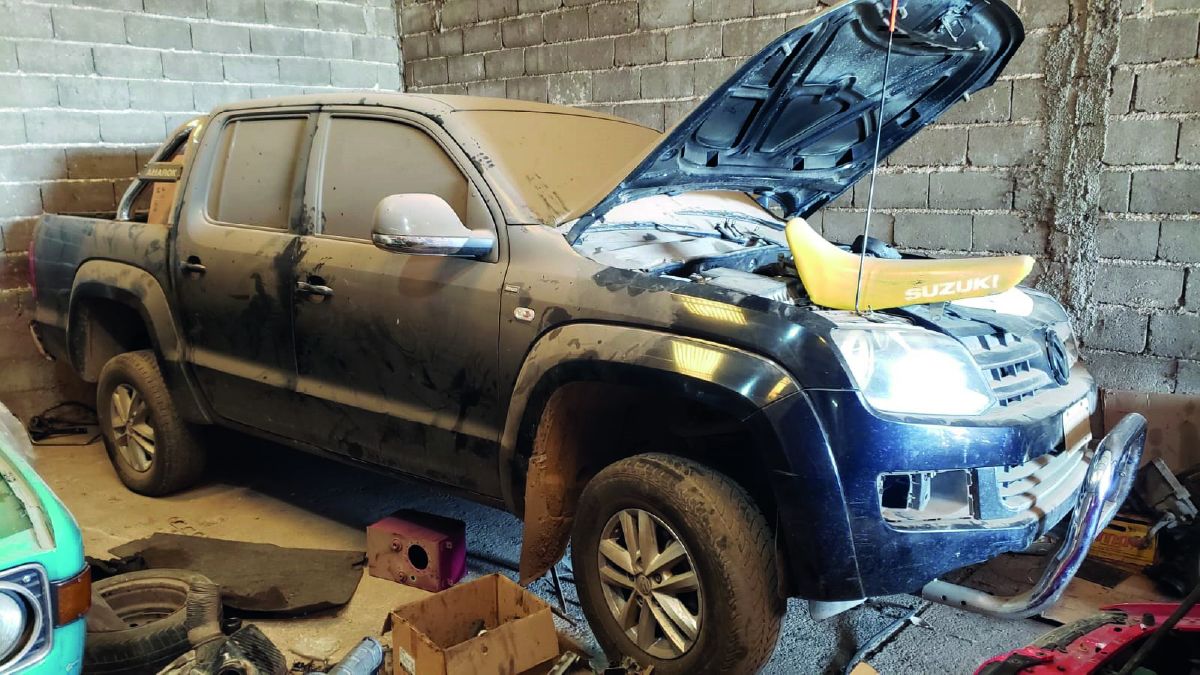 Logran recuperar una camioneta tras controles en talleres mecánicos