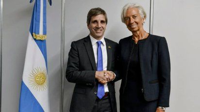 Llegó la jefa del FMI: se reunió con Caputo, Dujovne y cenará con Macri