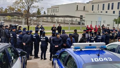 Realizan un operativo de Prevención Especial Interfuerza de rutina por las hordas de motos