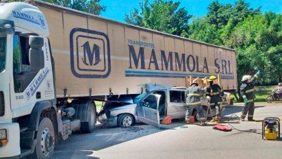 Identificaron a los dos heridos en un grave accidente en ruta 158