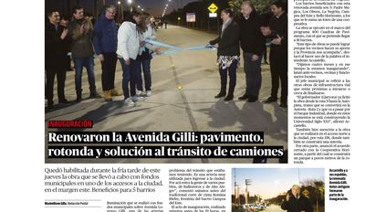 Accedé a la edición impresa de Diario Puntal Villa María