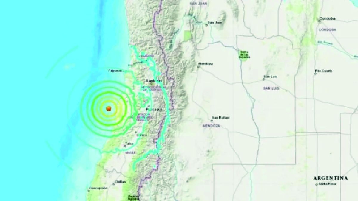 Un sismo de 6,2 grados causó preocupación en Chile