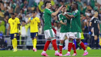 México festeja su triunfo ante Ecuador por 2-0 que lo clasificó a 8avos de final del Mundial 2026 México festeja su triunfo ante Ecuador por 2-0 que lo clasificó a 8avos de final del Mundial 2026