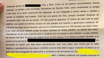 Párroco pidió US$ 20 mil a fieles para comprar retablo y causó polémica