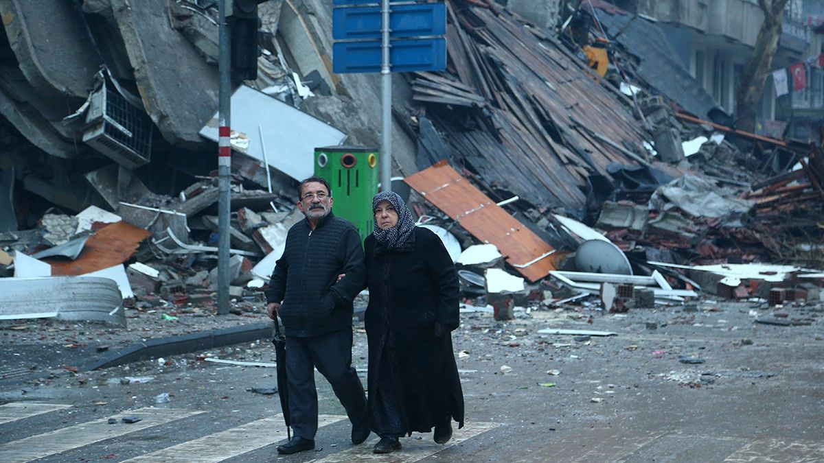 Las imágenes del devastador terremoto que azotó a Turquía y Siria