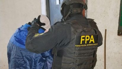 FPA realizó patrullajes interfuerzas y secuestró cocaína