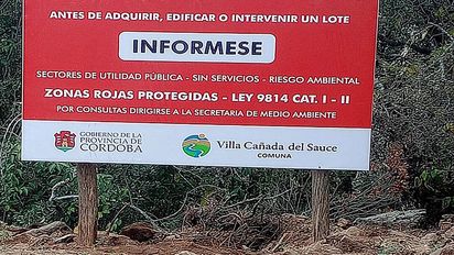 Admiten el amparo ambiental y se frena el loteo en Villa Cañada del Sauce