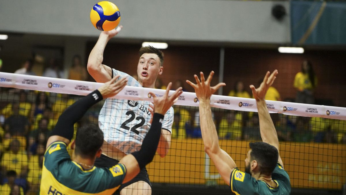 Zerba integró el equipo ideal en el Sudamericano.&nbsp;