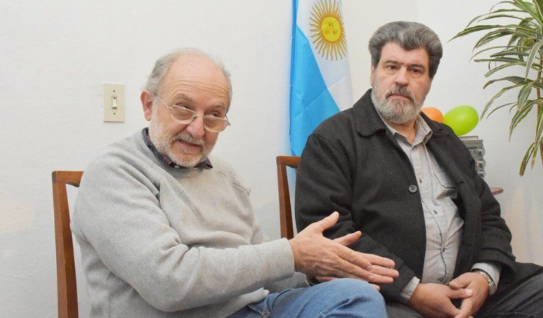 Encuentro Vecinal: García Elorrio visitó la sede partidaria local para brindarle su apoyo a López