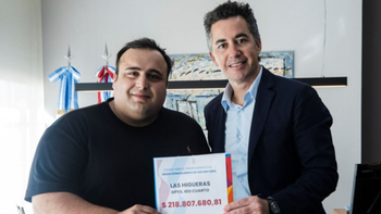 Las Higueras firmó un financiamiento clave para avanzar con la obra de gas natural