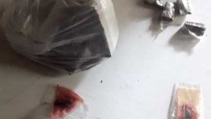Investigaban un robo domiciliario y secuestraron marihuana