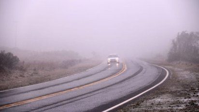 Primeras nevadas del año entre Córdoba y San Luis