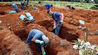 Brasil superó las 50 mil muertes por coronavirus