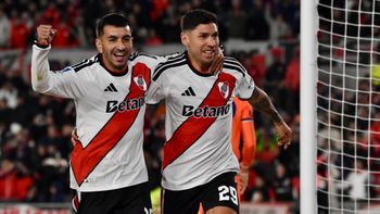 River festejó en el Monumental ante Independiente Rivadavia.