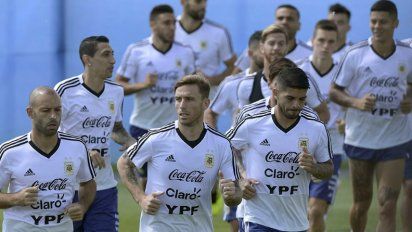 La Selección se entrenó pensando en Francia