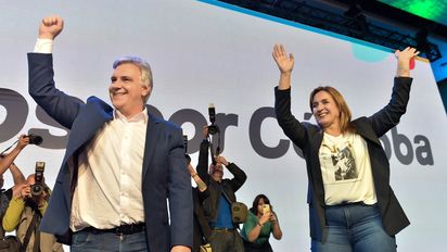 Llaryora celebró el triunfo y remarcó la ventaja en Capital