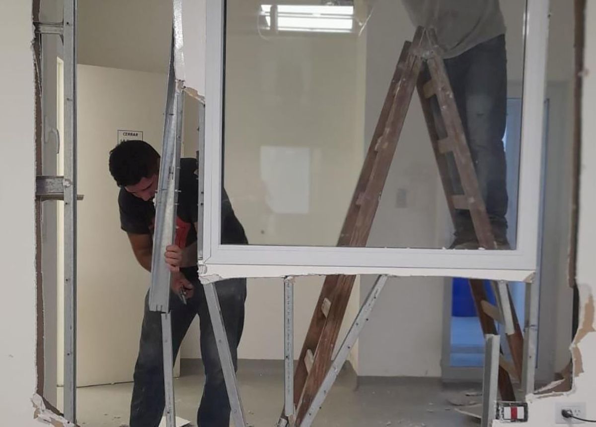 Las refacciones ya están en marcha en el Laboratorio Municipal.