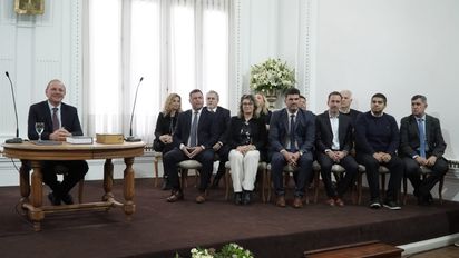 Asumió el nuevo Gabinete Municipal: las imágenes del acto