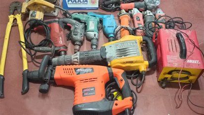 Recuperaron una de las herramientas robadas en una ferretería céntrica